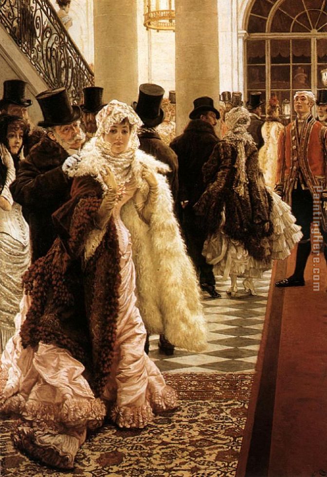 The Woman of Fashion painting - James Jacques Joseph Tissot The Woman of Fashion art painting